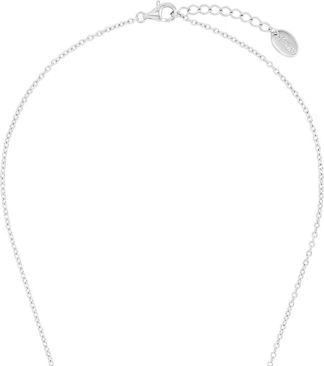 Produktbild S.Oliver Halsschmuck für Damen, 925 Sterling Silber, Zirkonia synth. | Herz (Silber 925)