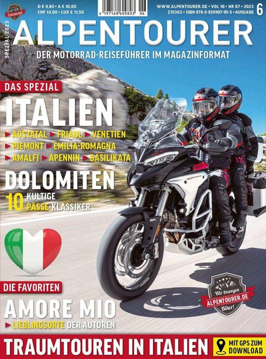 Image du produit Alpentourer Spezial Italien (Allemand, Stephan Fennel, Leonardo Lucarelli, Fulvio Terminelli, Antonio Femia, Snežana Šimičić, 2023)