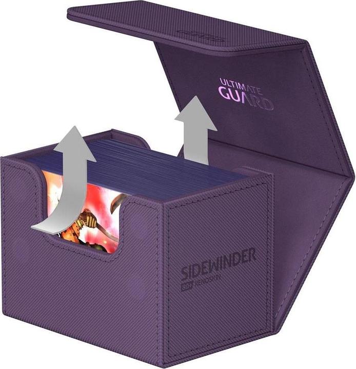 Image du produit Ultimate Guard Boîte à cartes XenoSkin Sidewinder Monocolor 80+ Violet