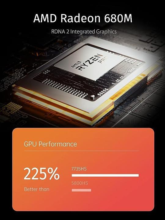 Image du produit Minisforum UM790 Pro (AMD Ryzen 9 7940HS, 32 Go, 1000 Go, Radeon 780M)