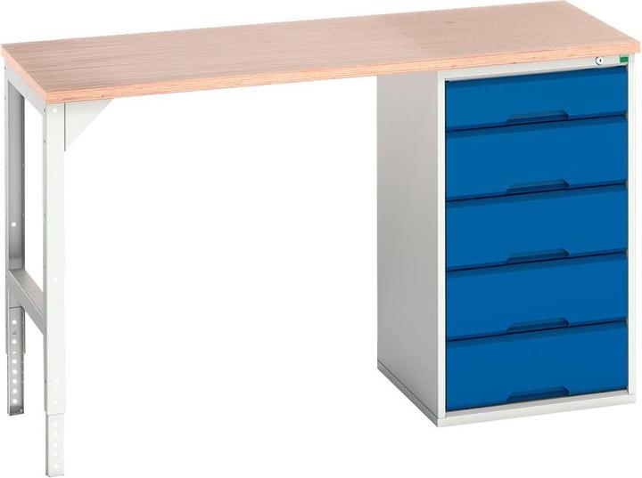 Actual product image Bott verso workbench (200 cm, 60 cm)
