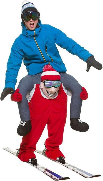 Actual product image Wicked Costumes Piggyback - Carry Me: Skier (One size)