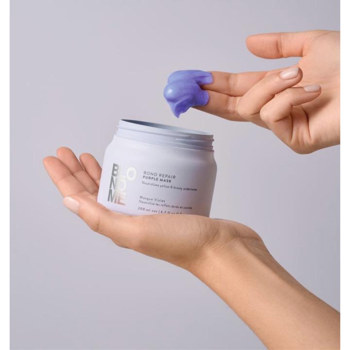 Image du produit Schwarzkopf Professional BLONDME Bond Repair Lila Maske (200 ml)