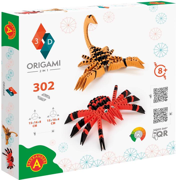 Immagine prodotto Alexander ORIGAMI 3D Ragno e Scorpione
