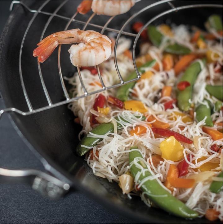 Produktbild Kuhn Rikon Jampur (36 cm, Wok Pfanne, Gusseisen)