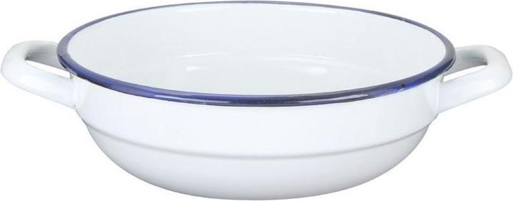 Immagine prodotto RodyTime Ciotola del contadino 2 manici smalto bianco blu Ø 24 cm (24 cm, 3 l, 1 x)