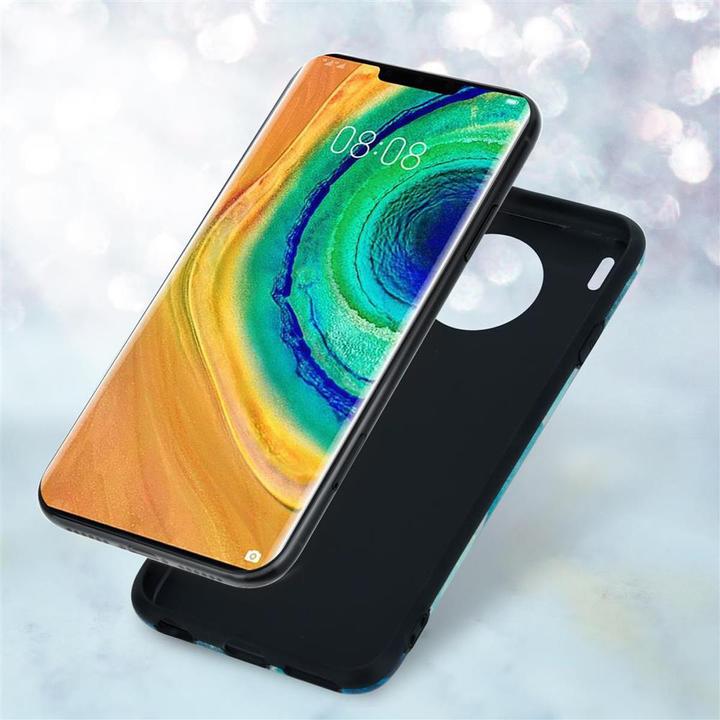 Produktbild Cadorabo IMD TPU Bunter Marmor Cover (Huawei Mate 30 Pro)