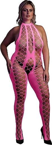 Productafbeelding Ouch! Bodystocking met halternek (XL, XXL, 3XL)