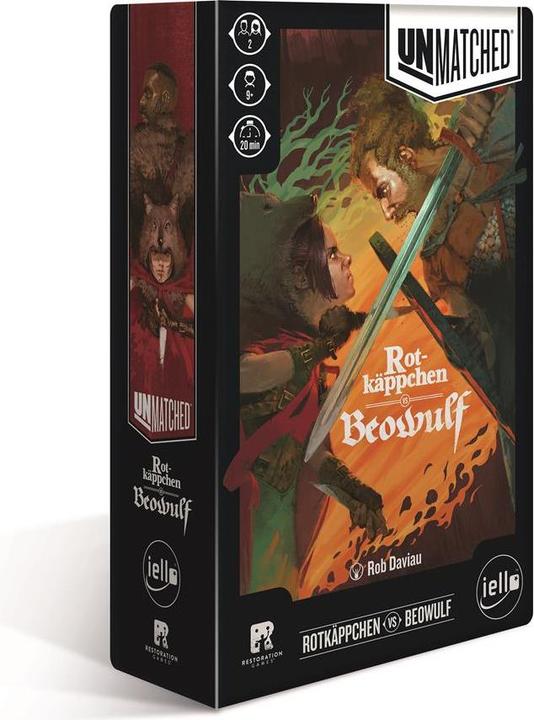 Actual product image Unmatched Little Red Riding Hood vs Beowulf (German)