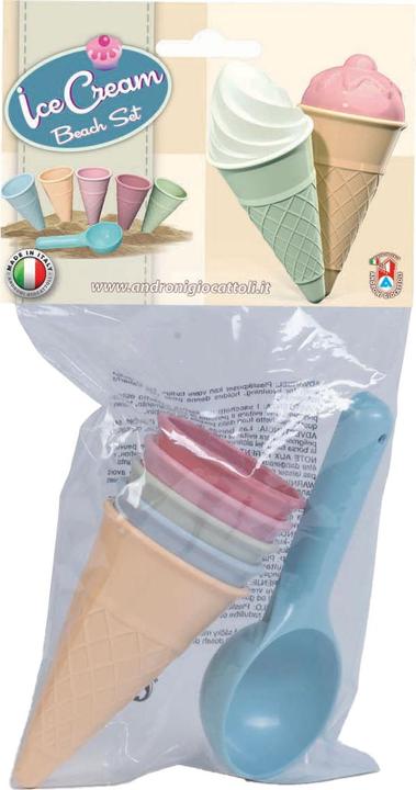Actual product image Androni Ice cream sand moulds with scoop