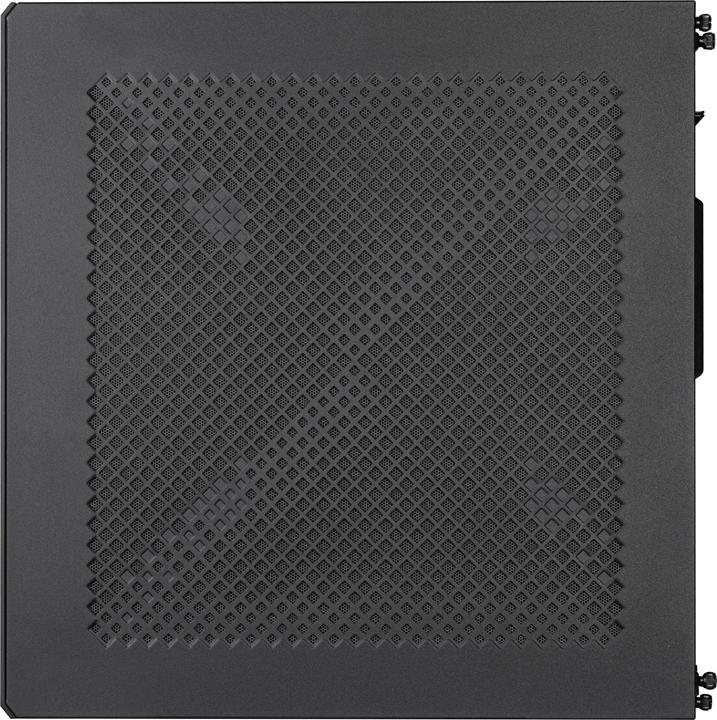 Actual product image Silverstone SST-ML12B Milo Slim HTPC Slim & compact Mini-ITX Computer Case (Mini-ITX)
