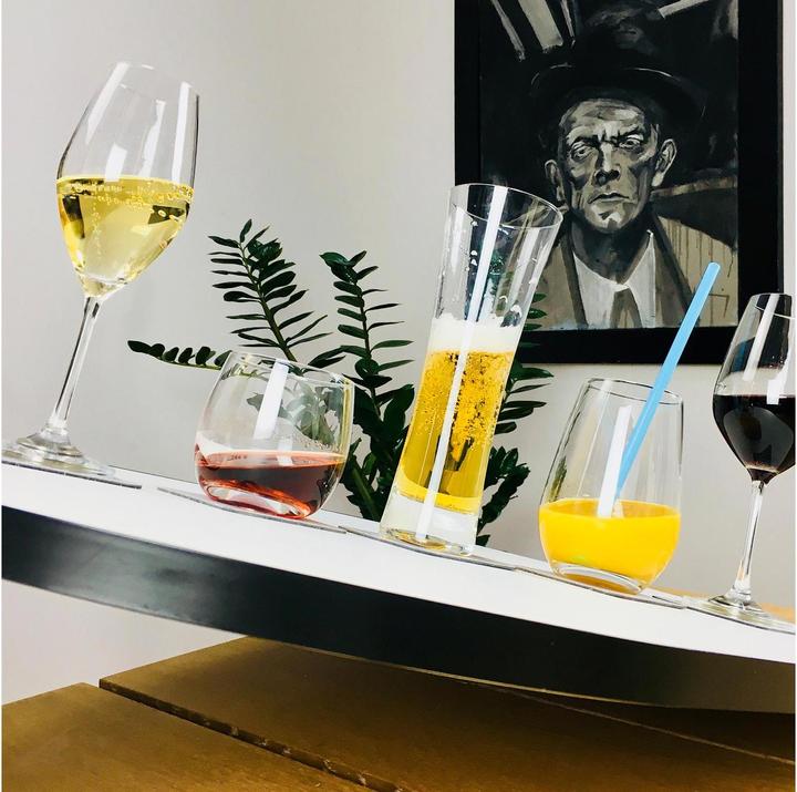 Actual product image Silwy Outdoor Beer Glass Crystal Glasses Set of 2 (0.33 l, 2 x)