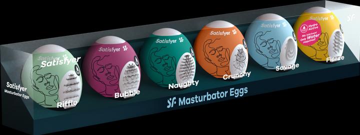 Produktbild Satisfyer Masturbator Egg Set - Assorted - 6 pcs