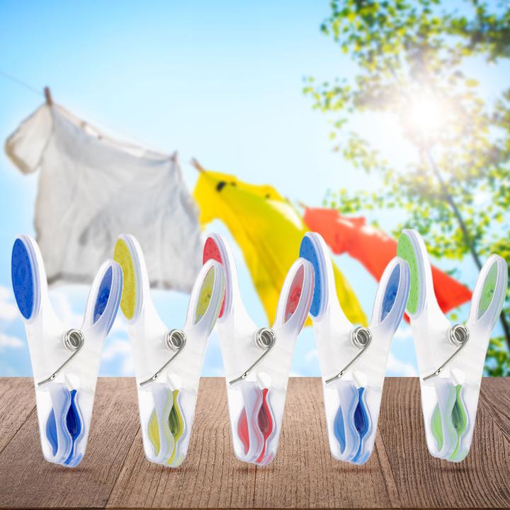 Produktbild Ultra Clean WÃ¤scheklammern mit Soft-Grip, 40 StÃ¼ck, in 5 Farben