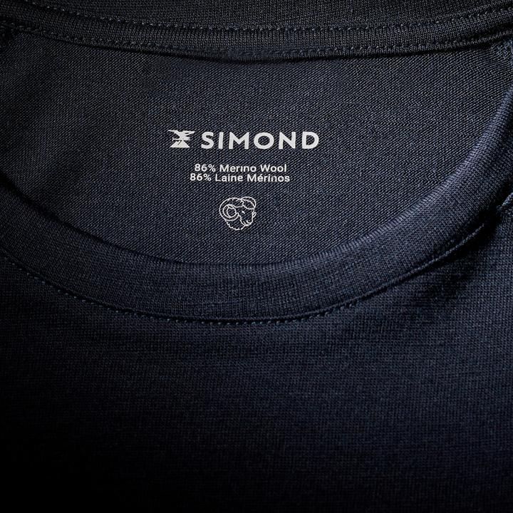 Actual product image Forclaz Merinoshirt Damen langarm - Merino Resist blau (XL)