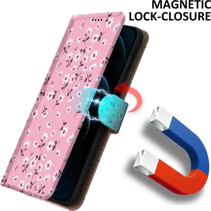 Actual product image Cadorabo Book cover with print (Apple iPhone 13 Pro)