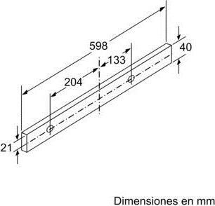 Image du produit Siemens iQ300 LI67SA531 Hotte d'aspiration semi-encastrée (Pullout) ³/h A (Hotte intégrée)