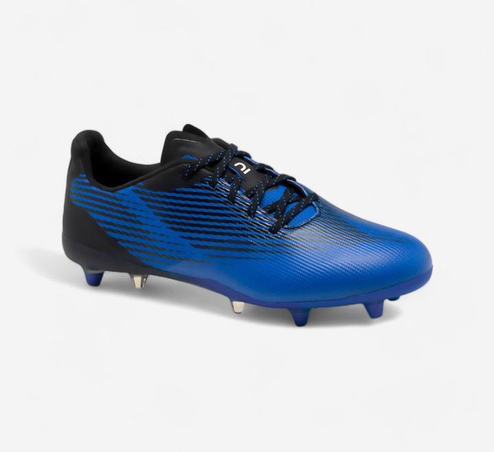 Image du produit Kipsta Femmes/Hommes Chaussures de Rugby FG - Score R500 bleu/noir (47)