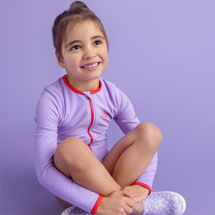 Produktbild Swim Essentials Badeschuhe Gr. 21 Lila Leopard (21)