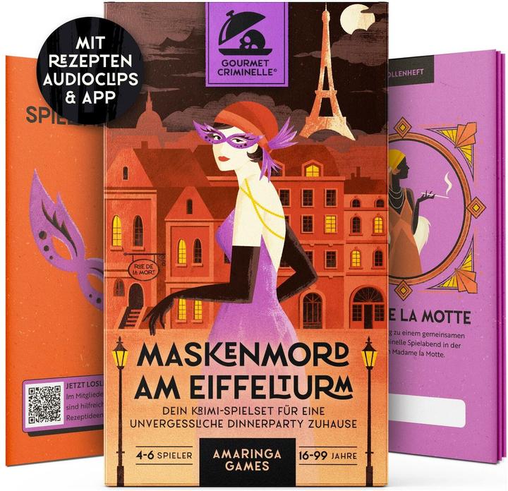 Image du produit Gourmet Criminelle Meurtre masqué à la Tour Eiffel -FR- (Allemand)