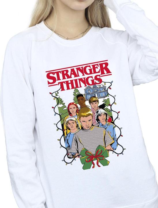 Immagine prodotto Netflix Stranger Things Christmas Poster Felpa Donna (XXL)