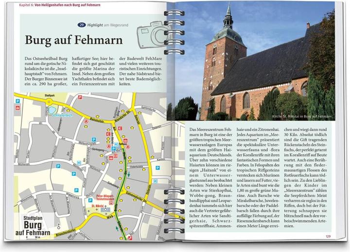 Image du produit RadReiseFührer Ostseeküstenradweg von Flensburg bis Lübeck (Allemand, Boussole, 2022)