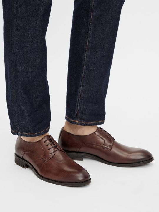 Actual product image Bianco BIABYRON Leather Derby Shoes (41)