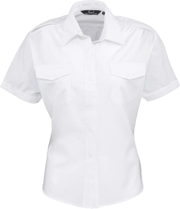 Premier Pilot Bluse Kurzarm