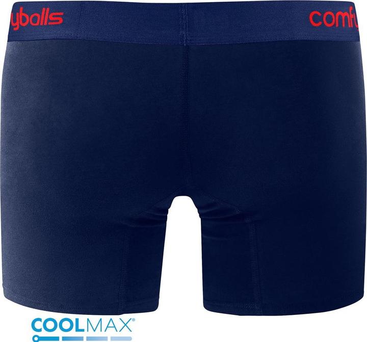 Produktbild Comfyballs Boxer Navy Racing Red Performance LONG (M, Einzelpack)