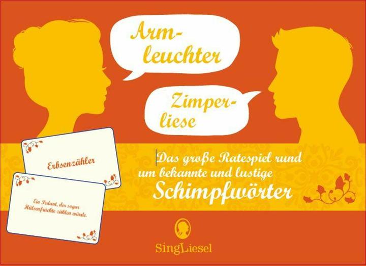 Actual product image The big guessing game about well-known and funny swear words (German)