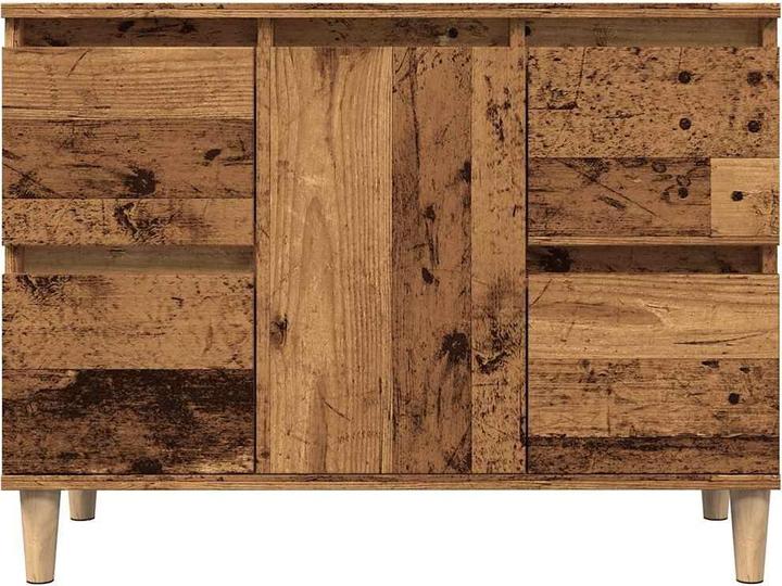 Actual product image VidaXL Waschbeckenunterschrank Altholz-Optik 80x33x60 cm Holzwerkstoff (80 x 33 x 60 cm)