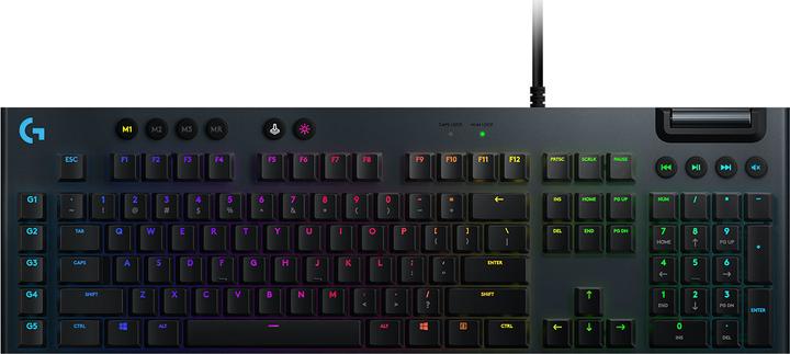 Produktbild Logitech G G815 - GL Clicky (DE, Kabelgebunden)