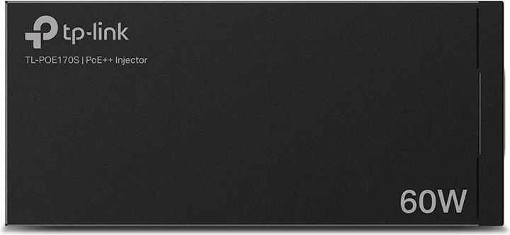 Actual product image TP-Link POE Adapter TL-POE170S Injector (802.3af (PoE), 802.3bt (PoE++), 802.3at (PoE+), 60 W)