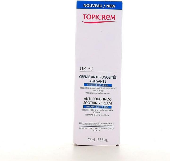 Image du produit Topicrem UR-30 Crème apaisante anti-rougeur 75ml (Crème pour le corps, 75 ml)