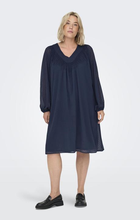 Actual product image Only Regular fit V-neck Elasticated cuffs Midi dress Dress (48)