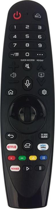 Produktbild Azurano Fernbedienung Magic Remote AN-MR20GA, AKB75855501 für 2020 LG Smart TV mit Sprachsteuerung, Mausfun (Gerätespezifische Fernbedienung, Infrarot)