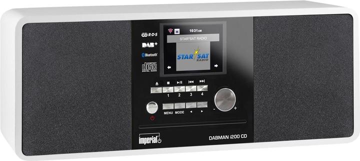 Imperial Dabman i200 CD (Internet radio, DAB+, VHF, FM, WiFi)