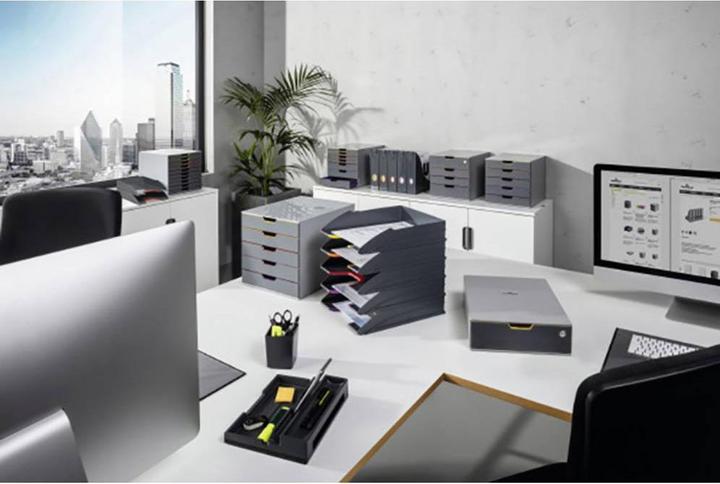 Actual product image Durable Drawer unit Varicolor C4 760127 grey/yellow 280x95x356mm (C4)