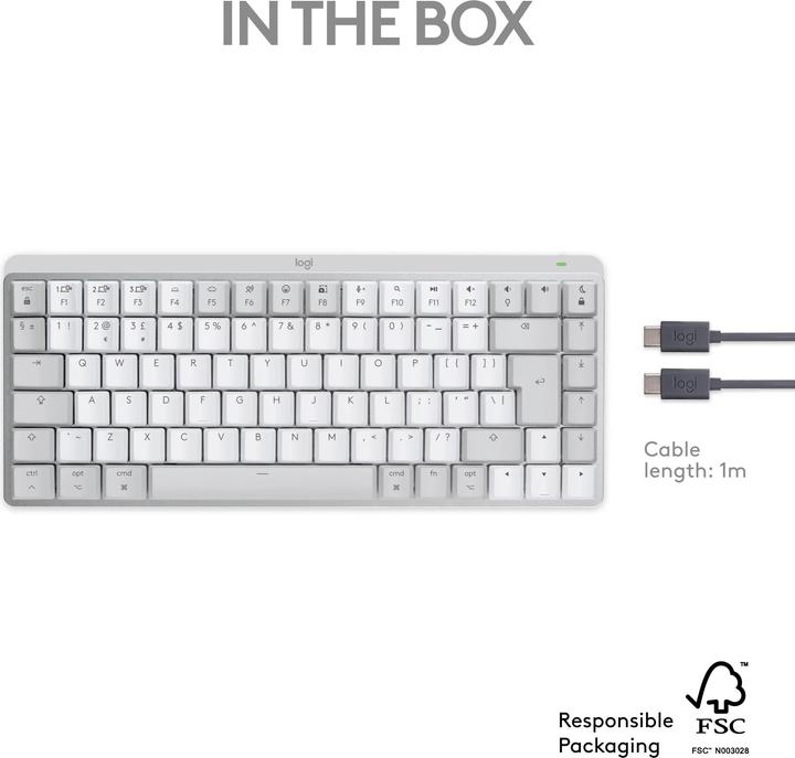 Produktbild Logitech MX Mechanical Mini for Mac (CH, Kabellos)