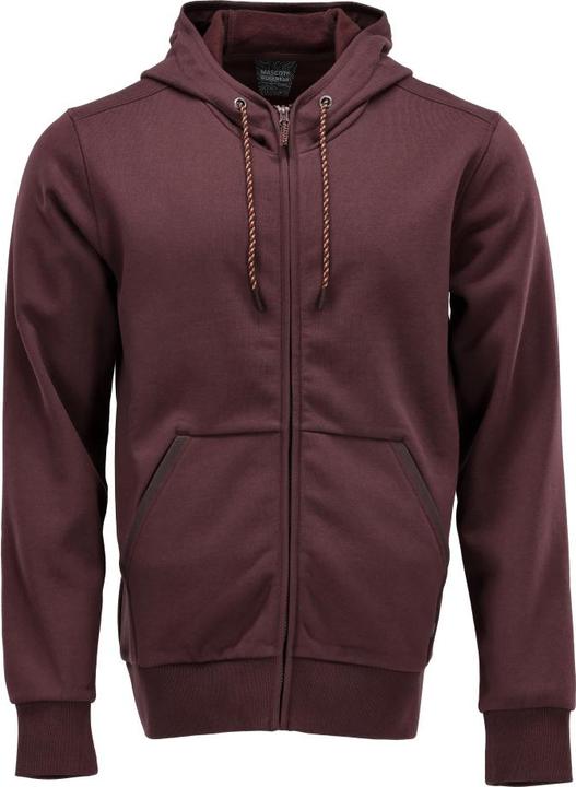 Produktbild Mascot Kapuzensweatshirt mit RV bordeaux, Gr.XL (XL)