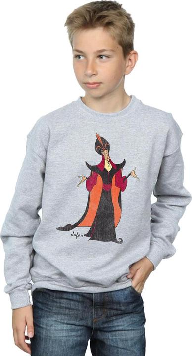 Actual product image Disney Boys Aladdin Classic Jafar Sweatshirt (128)