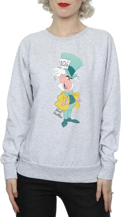 Actual product image Disney Womens/Ladies Classic Mad Hatter Sweatshirt (XS)