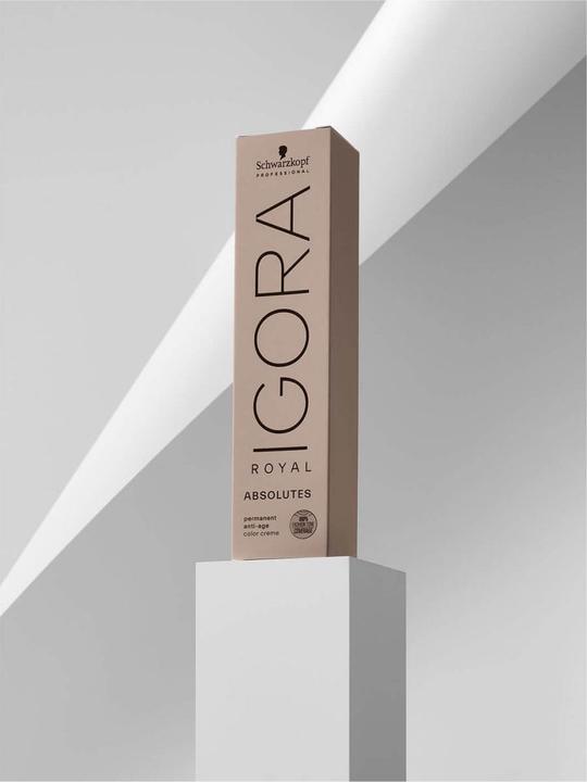 Produktbild Schwarzkopf Professional Igora Royal Absolutes Age Blend 9-560 Extra Hellblond Gold Schoko. (9-560 Extra Hellblond Gold Schoko Natur)