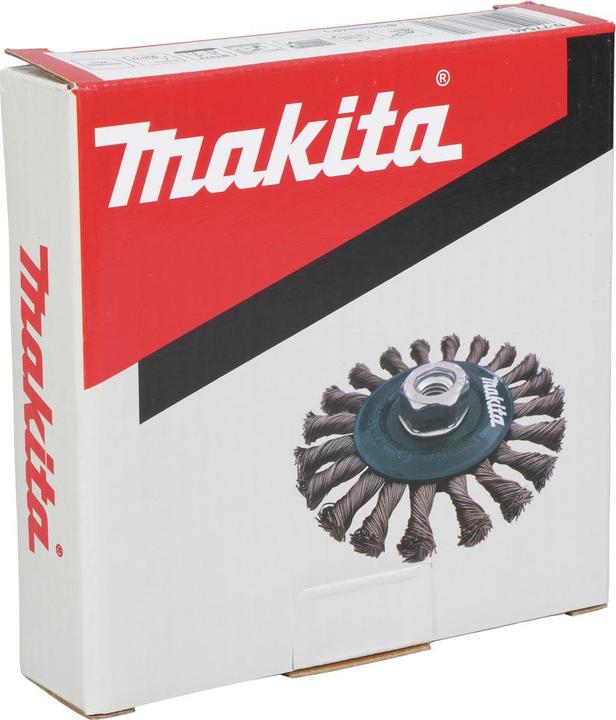 Actual product image GCS MAKITA SZCZOTKA TARCZOWA M14 125mm/0.5mm INOX
