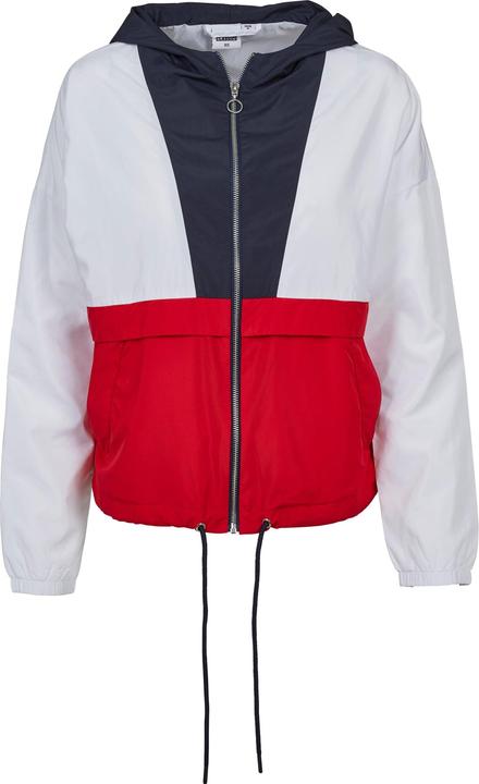 Actual product image Urban Classics Ladies 3-Tone Oversize Windbreaker (L)