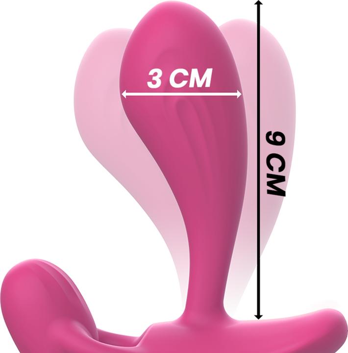 Productafbeelding Intense Shelly Anaalplug Afstandsbediening Roze