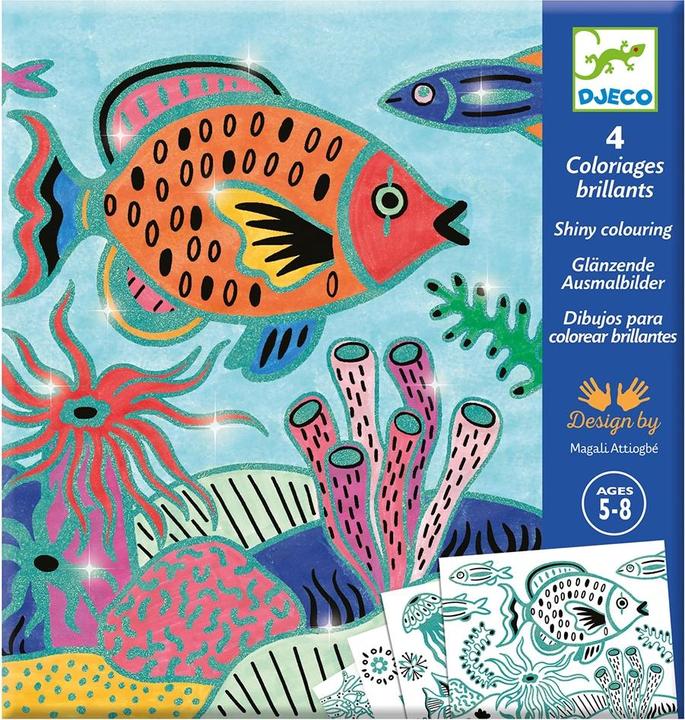Produktbild Djeco Ausmalbilder - Unterwasser