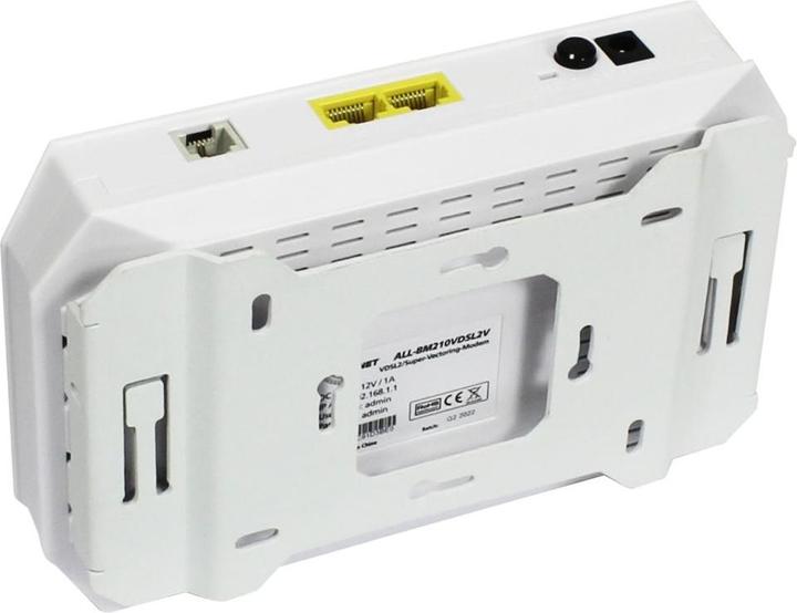 Immagine prodotto Allnet Modem ISP Bridge VDSL2 / SuperVectoring, per montaggio a parete Staffa a muro per ALL-BM210