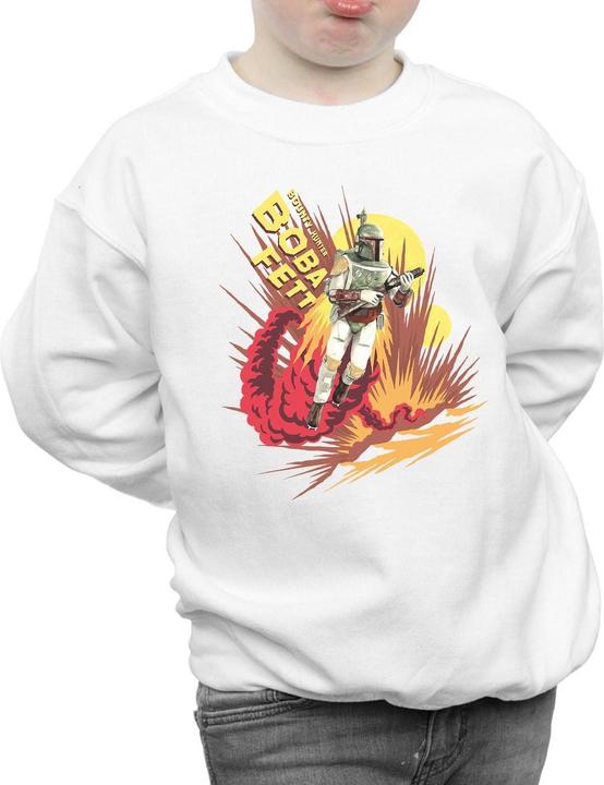 Image du produit Star Wars - Sweat BOBA FETT ROCKET POWERED - Garçon (152, 158)