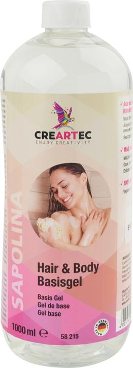 Actual product image Soap Base Gel "Hair & Body (Liquid soap, 1000 ml)